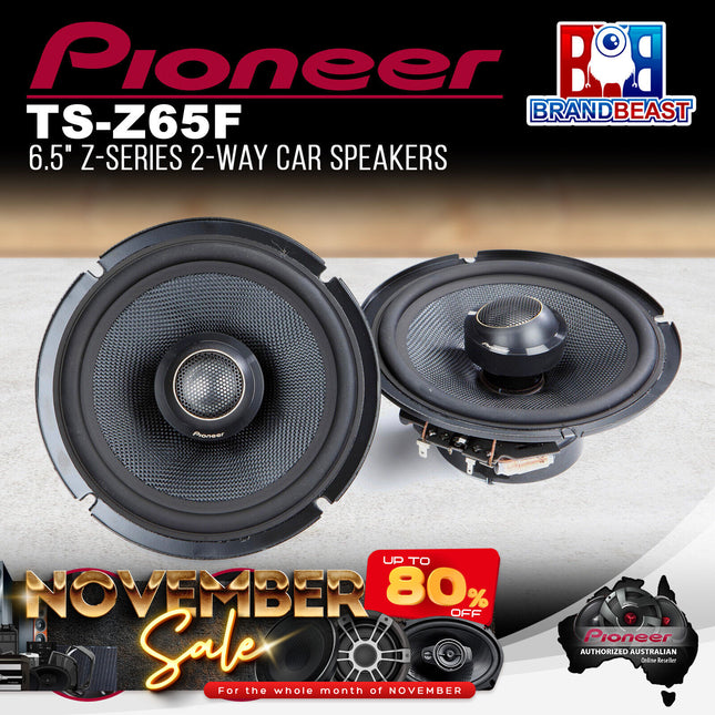 Pioneer TS-Z65F 300W 6.5" Coaxial 2-Way Coaxial Speaker System