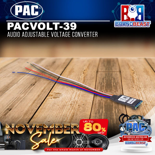 PAC PACVOLT-39 Audio Adjustable Voltage Converter