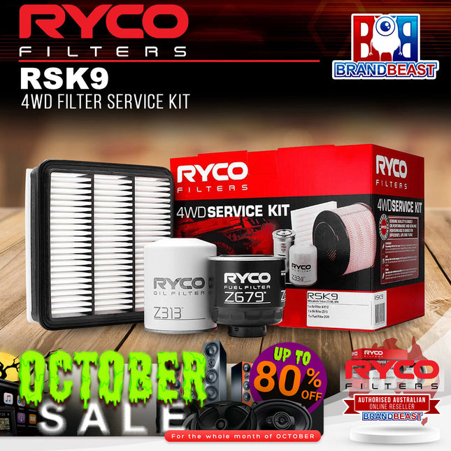 Ryco RSK9 4WD Filter Service Kit