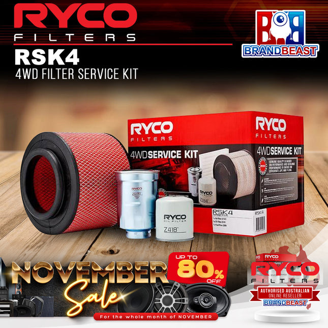 Ryco RSK4 4WD Filter Service Kit