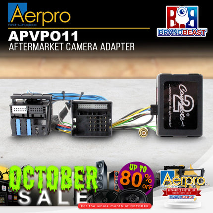Aerpro APVPO11 Aftermarket Camera Adapter Harness to Suit Porsche