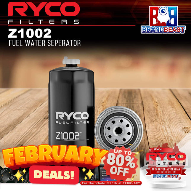 Ryco Z1002 Fuel Water Seperator