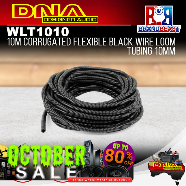 DNA WLT1010 10mm x 10m Split Corrugated Loom Tube