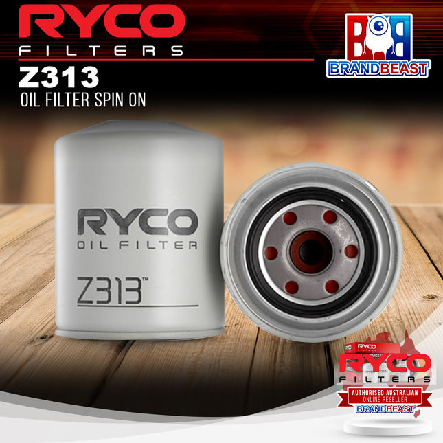 Ryco Z313 Oil Filter Spin On