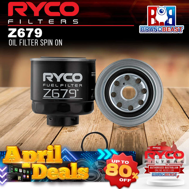 Ryco Z679 Oil Filter Spin On