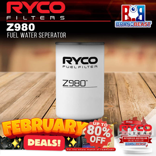 Ryco Z980 Fuel Water Separator