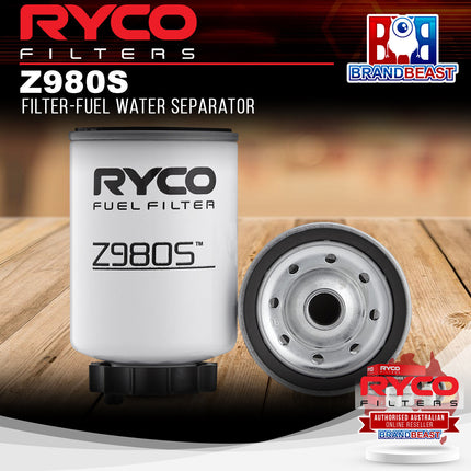 Ryco Z980S Filter-Fuel Water Separator