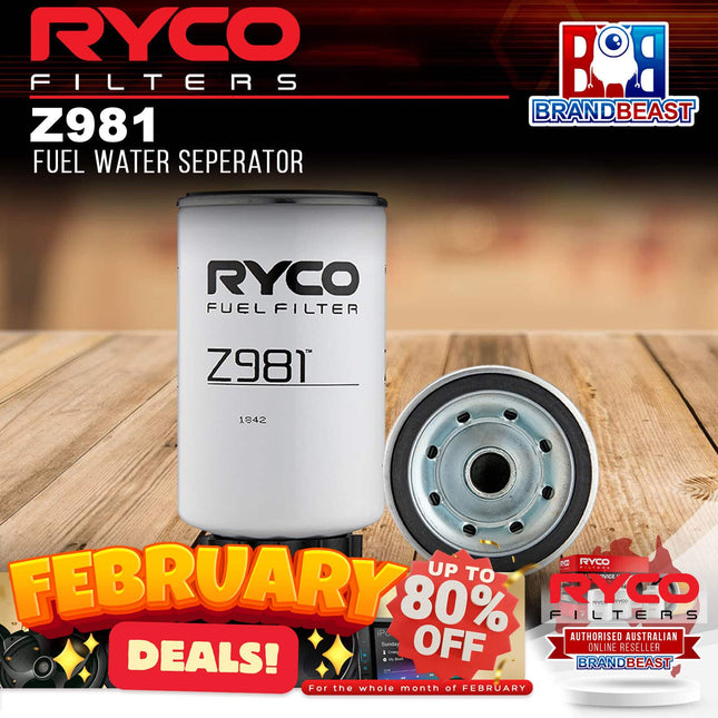 Ryco Z981 Fuel Water Seperator