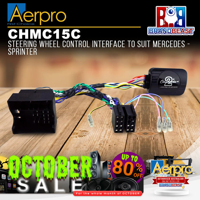 Aerpro CHMC15C Steering Wheel Control Interface to Suit Mercedes - Sprinter