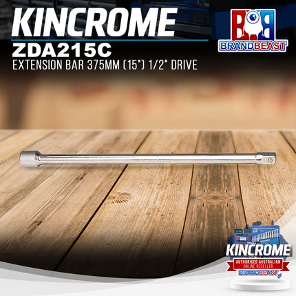 KINCROME ZDA215C Extension Bar 375mm (15") 1/2" Drive