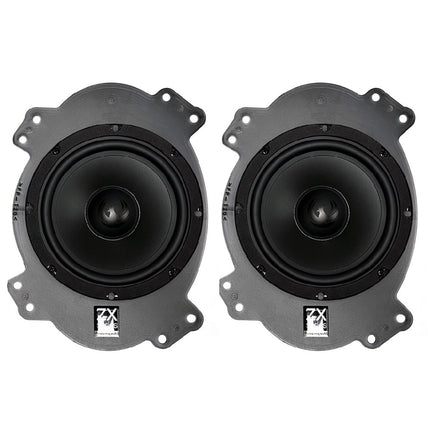 Phoenix Gold ZDSKI1 6.5" 165mm 2-Way Speaker System Suit Isuzu D-Max 2019 RG01