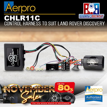 Aerpro CHLR11C SWC Harness to Suit Landrover Discovery 4