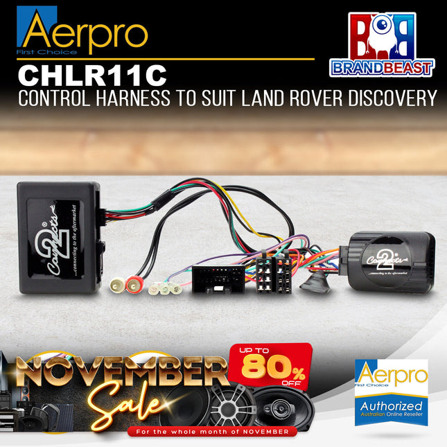 Aerpro CHLR11C SWC Harness to Suit Landrover Discovery 4