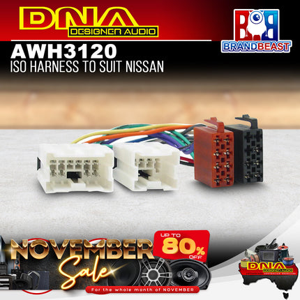 DNA AWH3120 ISO Harness to Suit Nissan