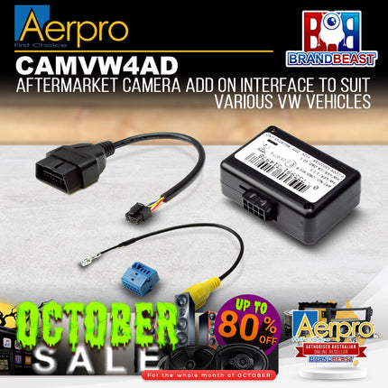 Aerpro CAMVW4AD Video Retention Harness to Suit Volkswagen Vehicles