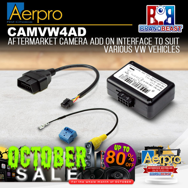 Aerpro CAMVW4AD Video Retention Harness to Suit Volkswagen Vehicles
