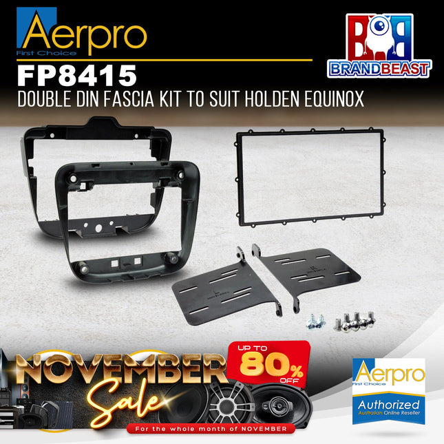 Aerpro FP8415 Double DIN Facia to Suit Holden Equinox 2017- EQ