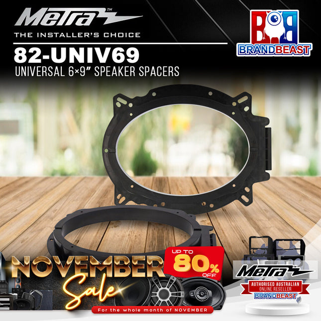 Metra 82-UNIV69 Universal 6√ó9" Speaker Spacers
