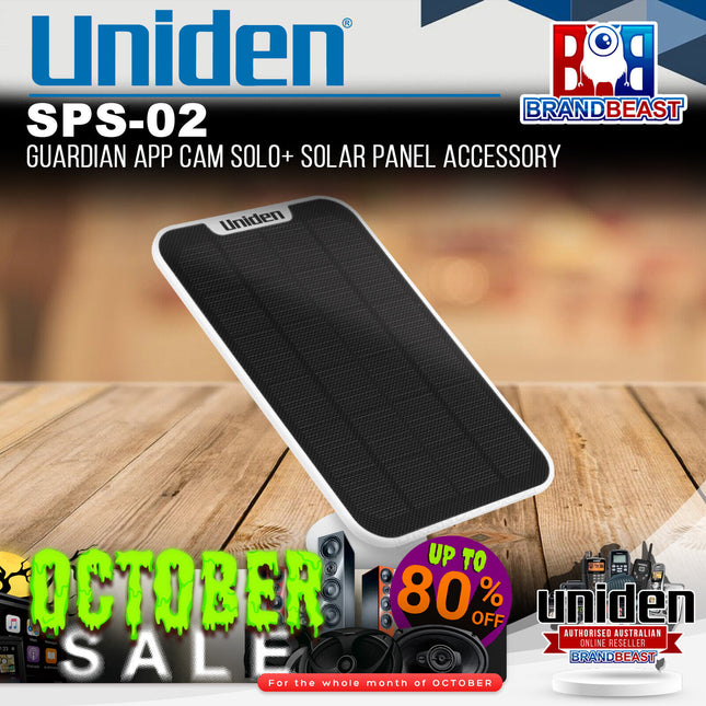 Uniden SPS-02 Solar Panel Accessory for the App Cam Range Security Cameras