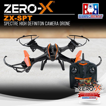 Zero-X Spectre Factory Refurb Drone (As New W/ Slight Marks)