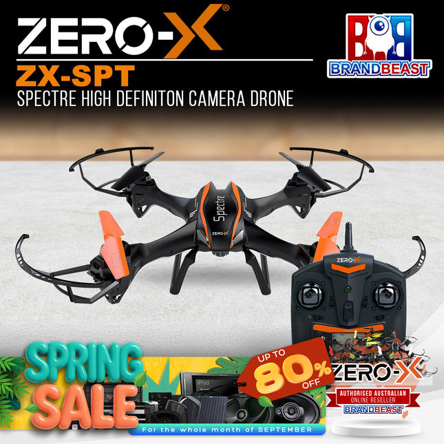 Zero-X Spectre Factory Refurb Drone (As New W/ Slight Marks)