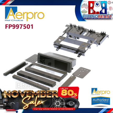 Aerpro FP997501 Single DIN Textured Black Facia Kit Suit Mazda B Series 1986 - 1993