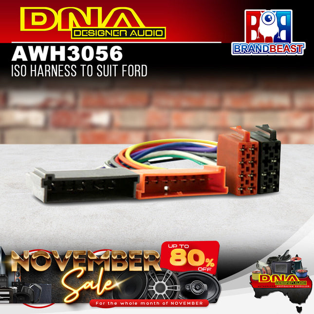DNA AWH3056 ISO Harness to Suit Ford