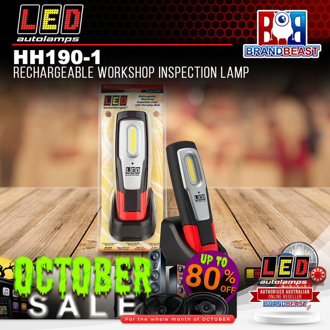 LED Autolamps HH190-1 Rechargeable Workshop Inspection Lamp