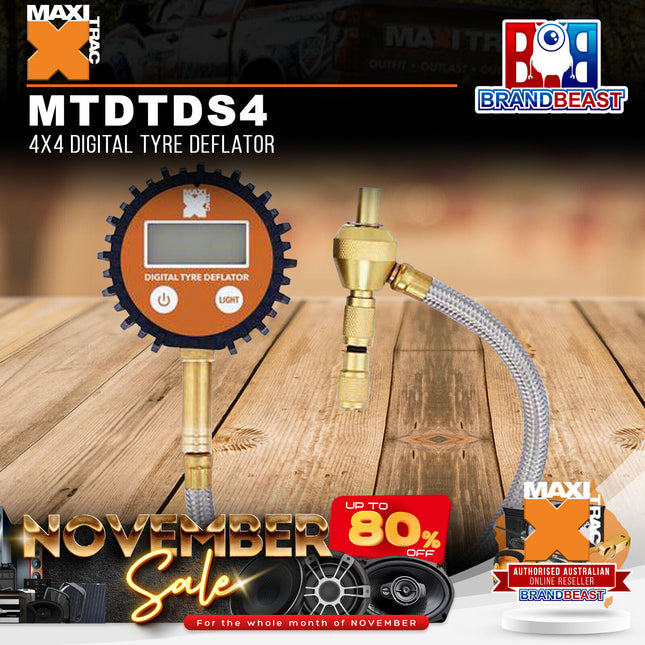 Maxi Trac MTDTDS4 4X4 Digital Tyre Deflator