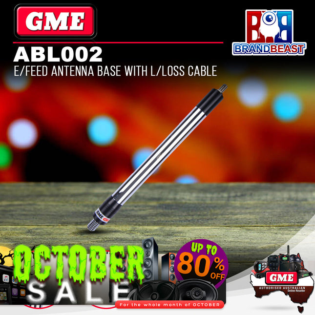 GME ABL002 Elevated Feed Antenna Base Stainless Steel