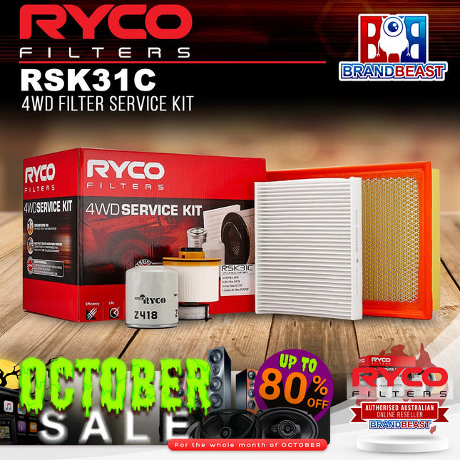 Ryco RSK31C 4WD Filter Service Kit