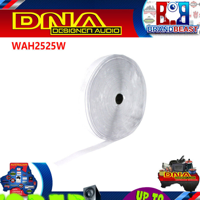 DNA WAH2525W 25mm x 25m Roll Adhesive Hook