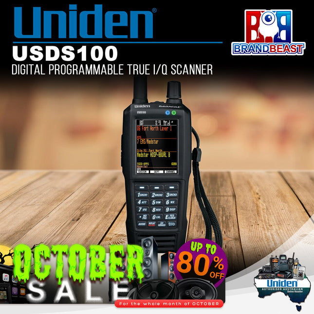 Uniden USDS100 Digital Programmable True I/Q Scanner