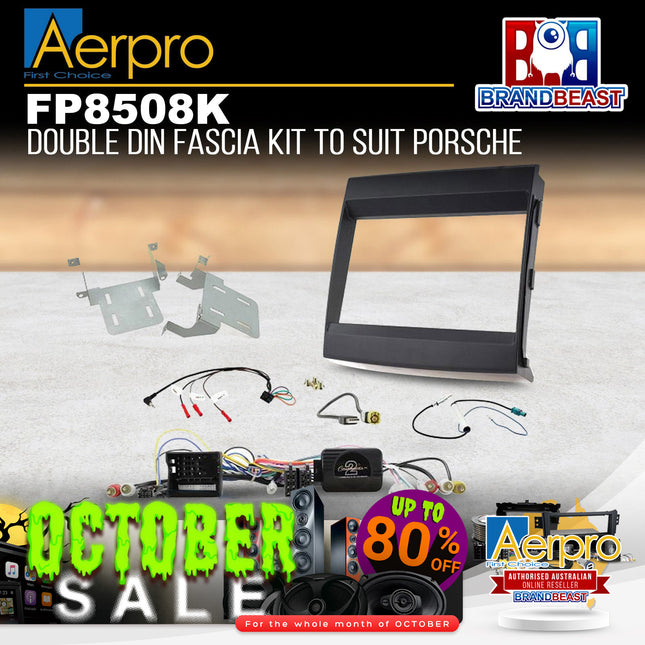Aerpro FP8508K Professional Install Kit to Suit Porsche Cayenne