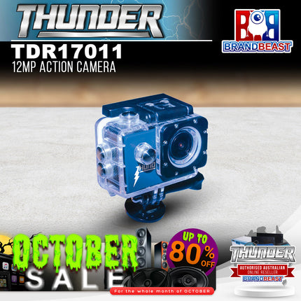 Thunder TDR17011 12MP 1080P Full HD Action Sports Camera