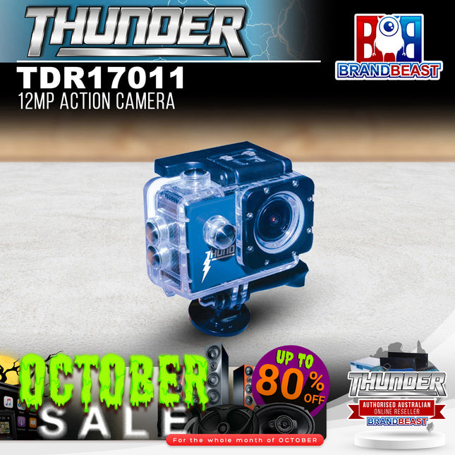 Thunder TDR17011 12MP 1080P Full HD Action Sports Camera