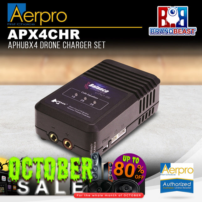 Aerpro APX4CHR 50 Watts Balance Charger For APHUBX4 11.1V LiPo Battery