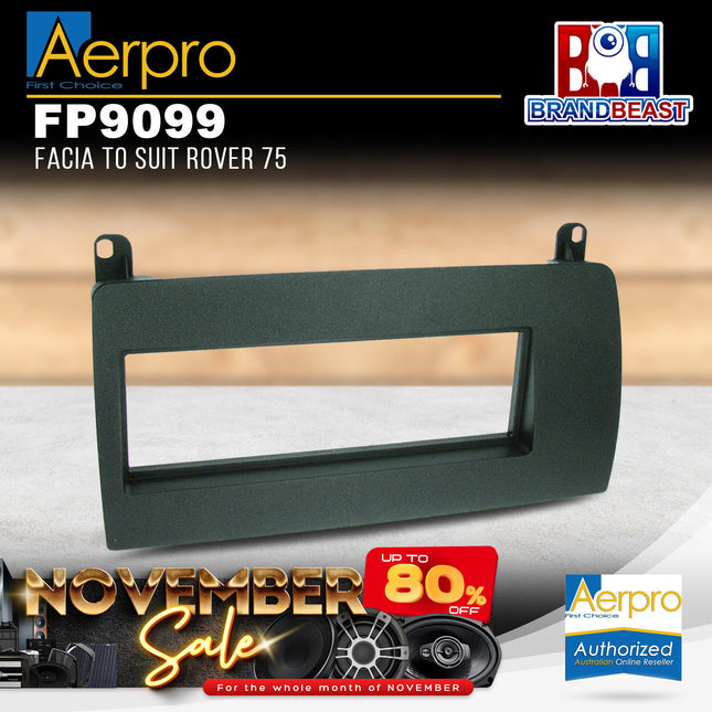 Aerpro FP9099 Single DIN Facia Kit to Suit Rover 75 MG/ZT