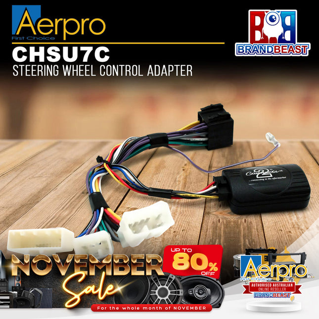 Aerpro CHSU7C Steering Wheel Control Interface Suit Subaru Various Models