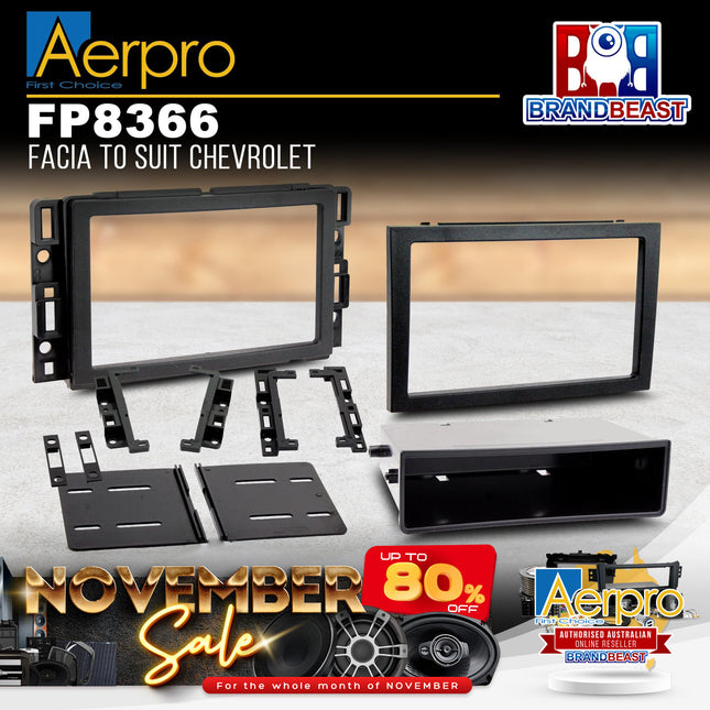 Aerpro FP8366 Facia to Suit Chevrolet Silverado 2007-2013