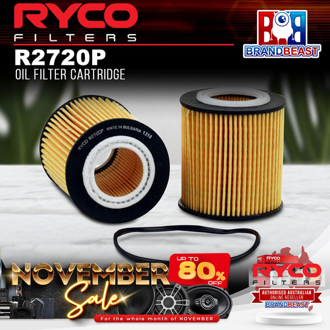 Ryco R2720P Oil Filter Cartridge