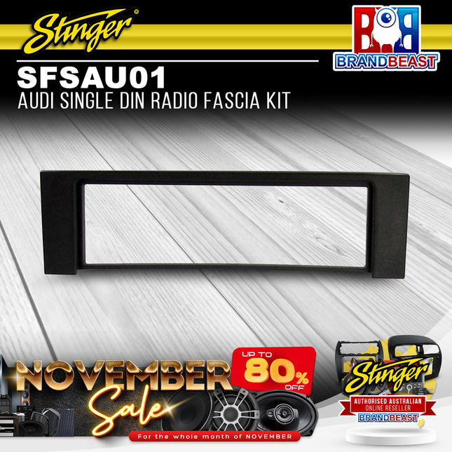 Stinger SFSAU01 Audi Single DIN Radio Fascia Kit