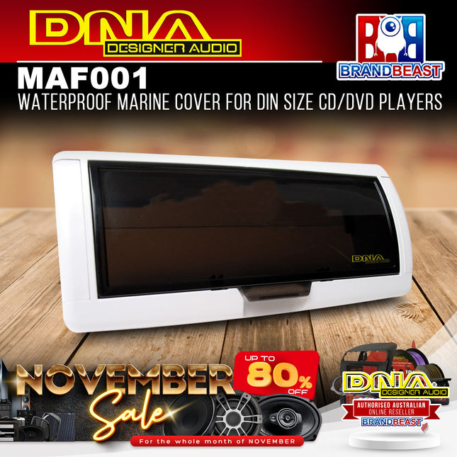 DNA MAF001 Waterproof Marine Cover For DIN Size CD/DVD Players
