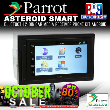 Parrot Asteroid Smart Apps/Navigation/Multimedia & Hands-Free 2DIN Car Radio