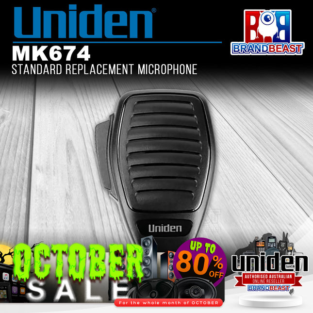 Uniden MK674 Standard Replacement Microphone