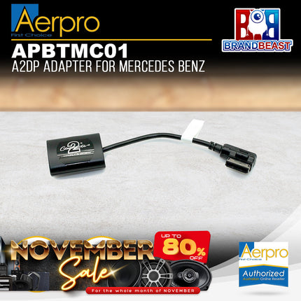 Aerpro APBTMC01 A2DP Bluetooth Adapter Suit Mercedes MMI Systems