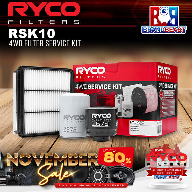 Ryco RSK10 4WD Filter Service Kit