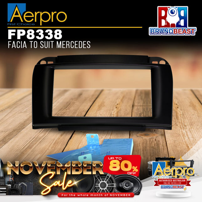 Aerpro FP8338 Facia To Suit Mercedes
