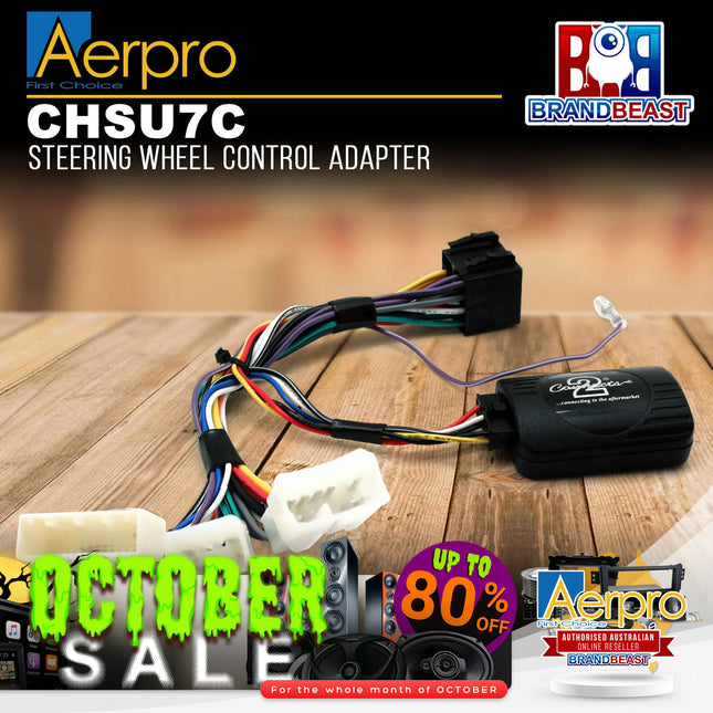 Aerpro CHSU7C Steering Wheel Control Interface Suit Subaru Various Models