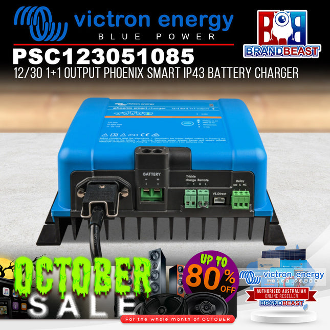 Victron Energy PSC123051085 12/30 1+1 Output Blue Smart IP67 Battery Charger